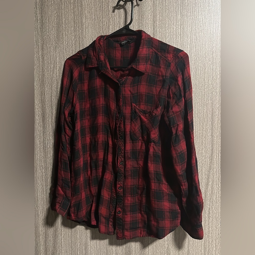 Taccato plaid top